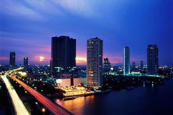 ФОТО №1 столица Тайланда - огни ночного города